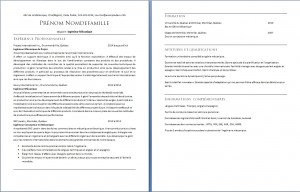 Curriculum Vitae dâun Ingénieur Mécanique Curriculum Vitae dâun Ingénieur Mécanique