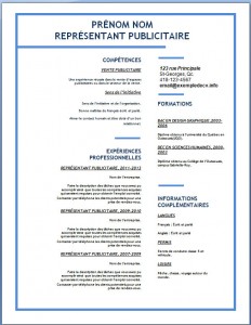 Exemple de CV #136