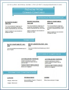 Modèle de CV #472