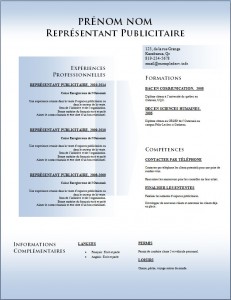 Exemple de CV #775