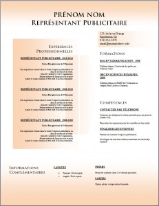 Exemple de CV #779